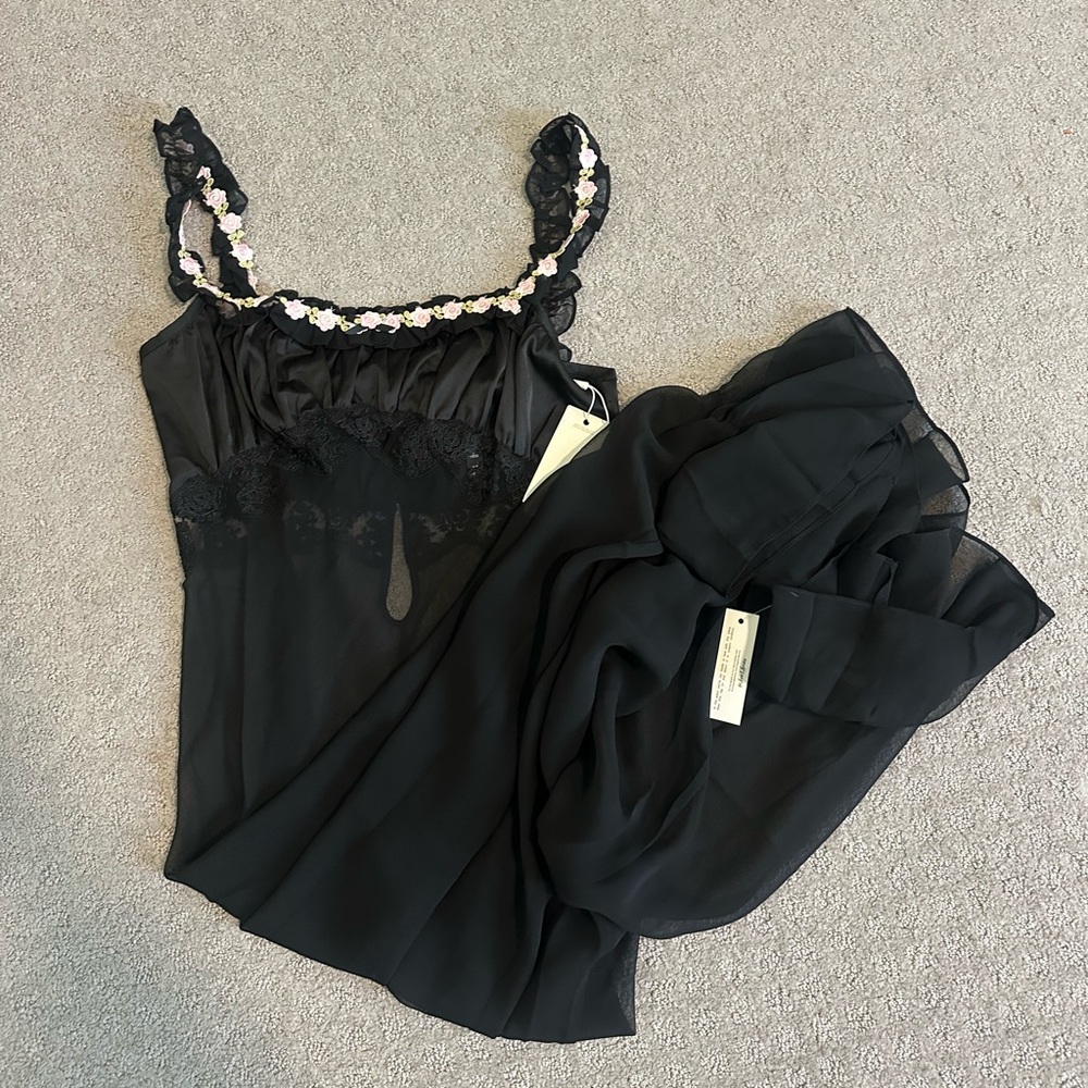 For Love & Lemons Gertrude Slip Dress - Picture 2 of 3